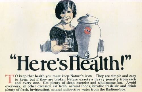 radium water radium water